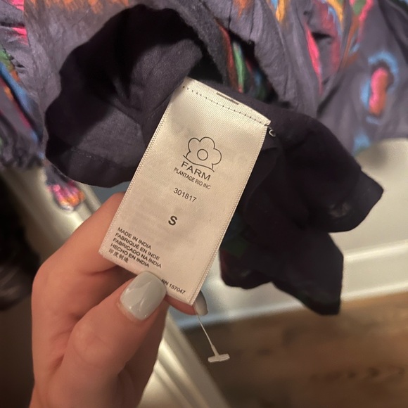 Farm Rio Heart Patterned Multicolor Dress - Picture 7 of 7